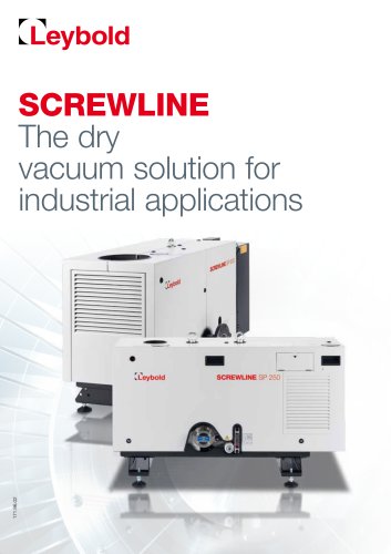 SCREWLINE - Dry compression for vacuum