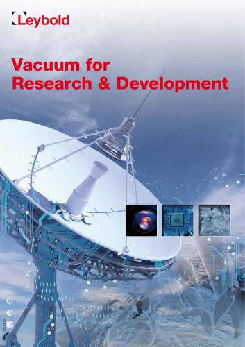 Vacuum for Research & Development