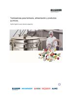 Tamizadoras para farmacia, alimentación y productos químicos. - 1