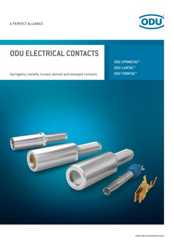 Electrical Contacts - Springwire, lamella, turned, slotted and stamped contacts