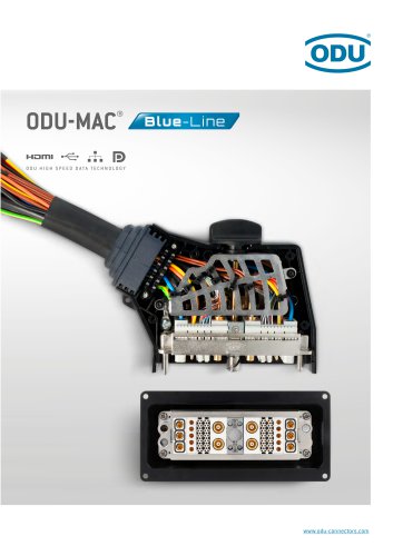 ODU-MAC&reg; Blue-Line &ndash; Catalog