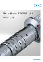 ODU MINI‐SNAP® Series L,K,B – Catalog