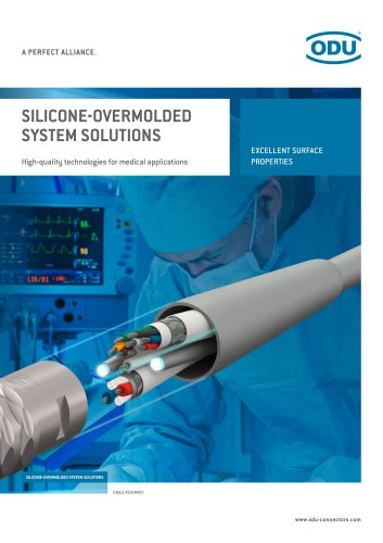 Silicone-overmolded system solutions / silicone overmolded cable assembly