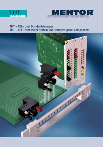 THT - FEL Front Panel System and standard panel components