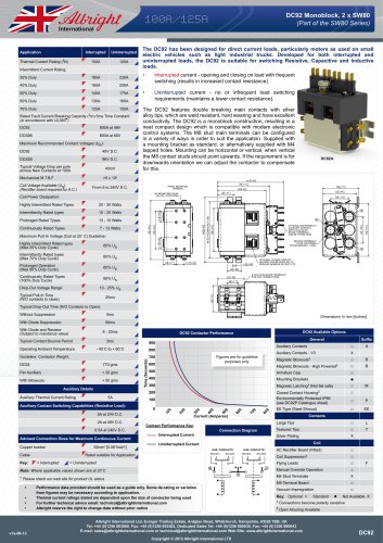 DC92 Monoblock, 2 x SW80