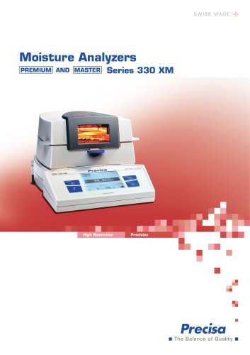 XM Series Moisture Analyzer