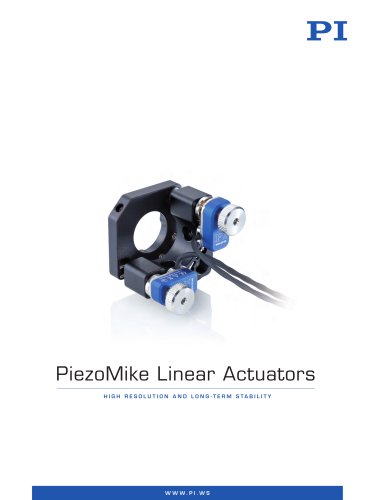 Piezo Mike Linear Actuators