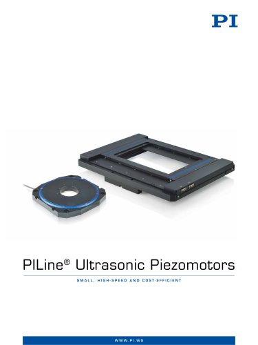 PILine® Ultrasonic Piezomotors