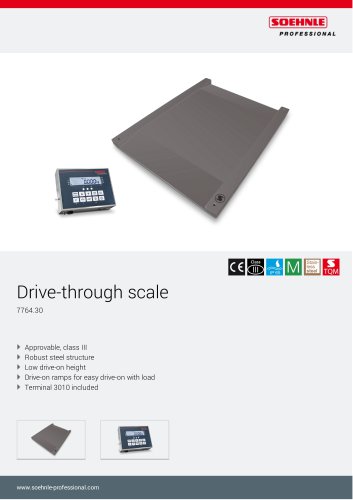 7764.30 Drive-through scale