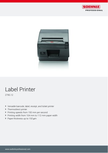 Label Printer 2795.12