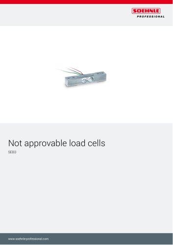 Not approvable load cells SEB3