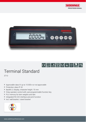 Terminal Standard 3710