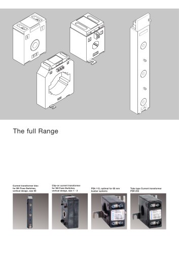 Low Voltage Current Transformers