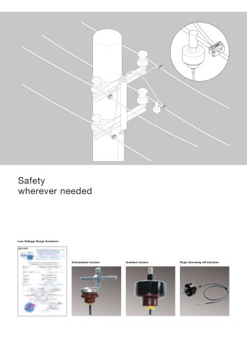 Low Voltage Surge Arresters