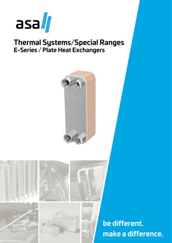 Thermal systems/ special Ranges