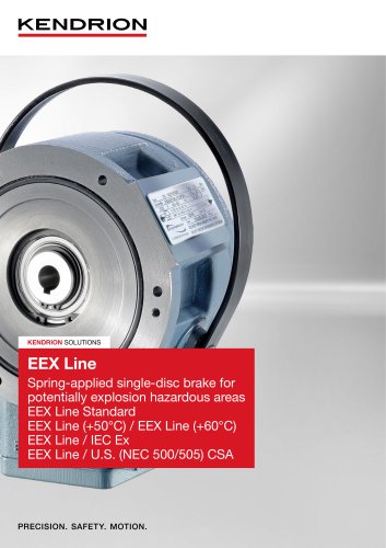 Spring-applied brake - EEX Line (English)