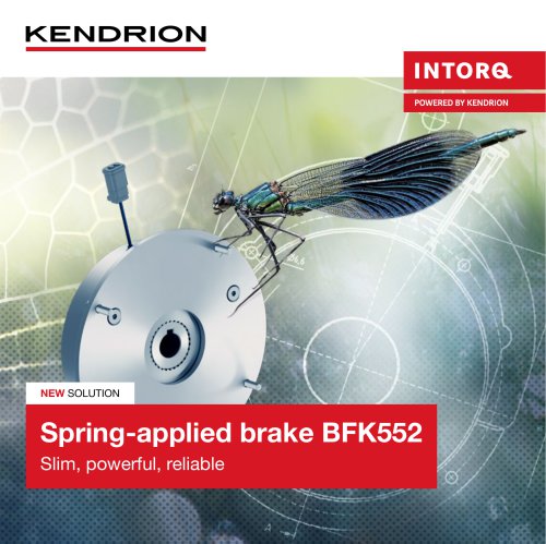 Spring-applied-brakes INTORQ BFK552