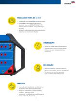 CMC 500 - Equipo modular y multifásico de pruebas de relés de protección y herramienta de puesta en servicio - 3