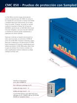 CMC 850 - El equipo de prueba de protección específica para IEC 61850 - 2