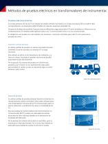 Pruebas de diagnóstico en transformadores de instrumentación - 8