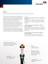 SAA2-Accesorio de seguridad escalable para marcar la zona de prueba-Datasheet