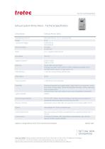 Atmos Nano technical datasheet