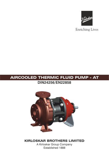 AIRCOOLED THERMIC FL UID PUMP - AT