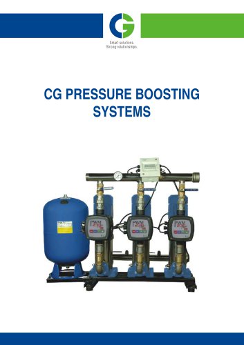 CG PRESSURE BOOSTING SYSTEMS