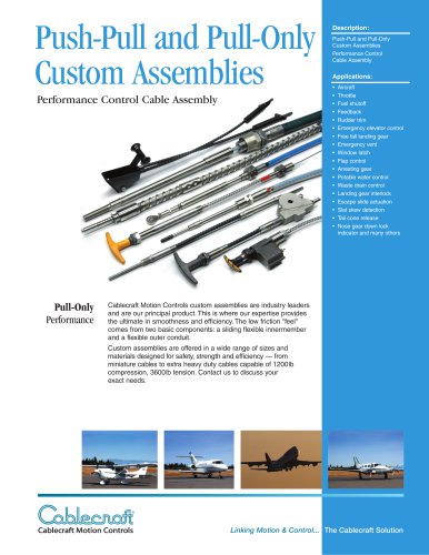 Custom Control Cable Assemblies