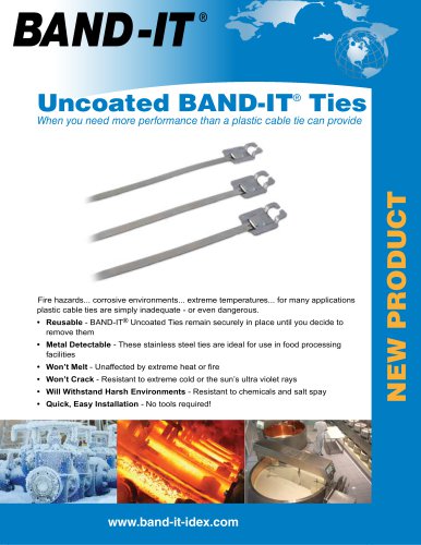 BAND-IT TIES - UNCOATED