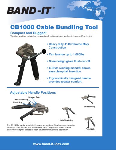 CB1000 CABLE BUNDLING TOOL