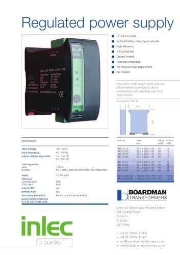 inlec power supply