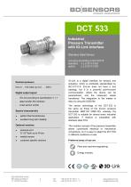 data sheet DCT 533