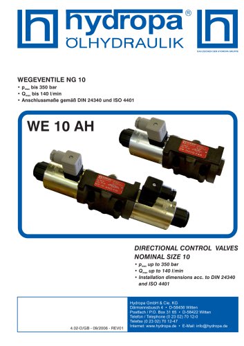 Data sheet WE10AH