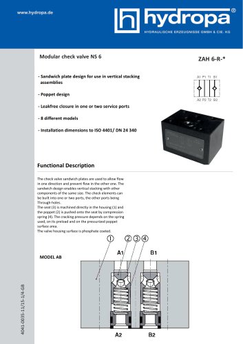 Data sheet ZAH6-R