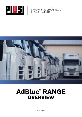 AdBlue® RANGE OVERVIEW