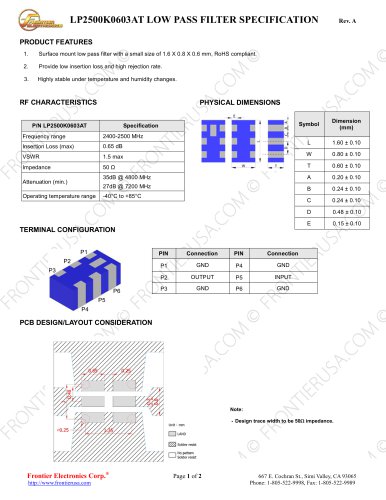 LP2500K0603AT