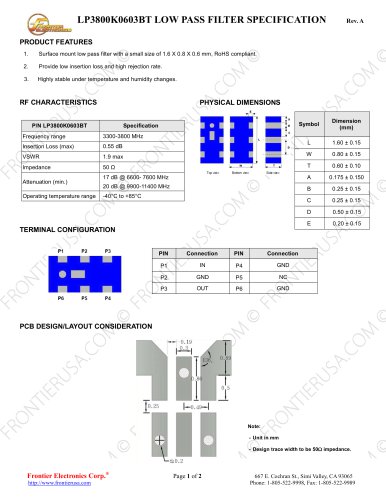 LP3800K0603BT