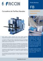 Faccin Curvadora de Perfiles Naval Modelo FB