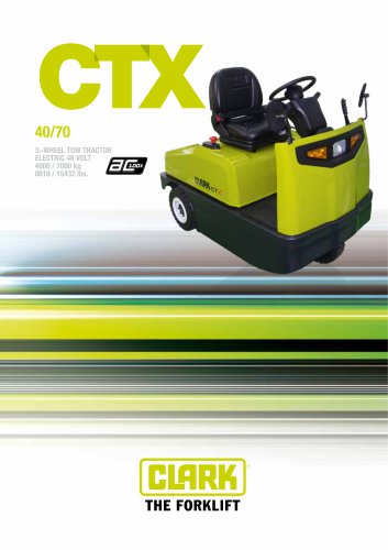 Electric tow tractor CTX40/70