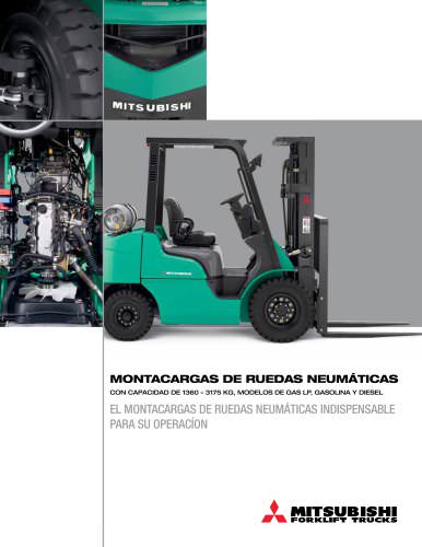 FG/FD15N-FG/FD35N montacargas de ruedas neumáticas