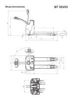 BT Levio Serie W - Transpaleta eléctrica de conductor acompañante 1,6 toneladas - 3