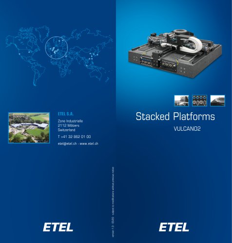 Stacked Platforms VULCANO2 flyer