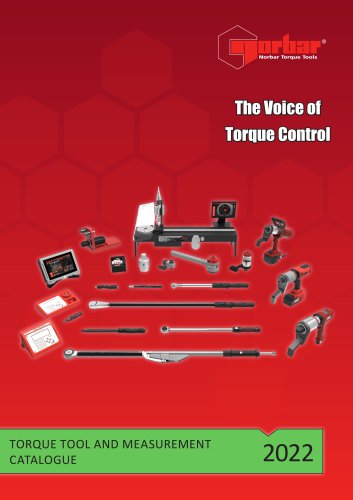 TORQUE TOOL AND MEASUREMENT CATALOGUE 2022