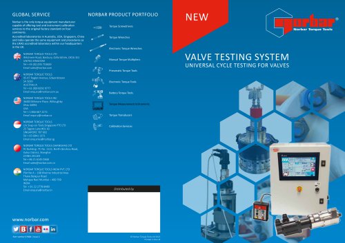 VALVE TESTING SYSTEM UNIVERSAL CYCLE TESTING FOR VALVES