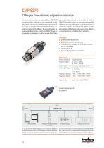 COMPORTAMIENTO DE COMPROBACIÓN Y MEDICIÓN - Soluciones de monitorización de temperatura y presión - 11