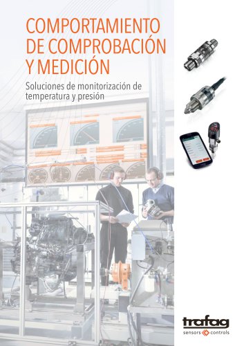 COMPORTAMIENTO DE COMPROBACIÓN Y MEDICIÓN - Soluciones de monitorización de temperatura y presión