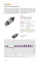 COMPORTAMIENTO DE COMPROBACIÓN Y MEDICIÓN - Soluciones de monitorización de temperatura y presión - 8