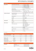 Hoja de datos ECT 0.3 % (0.5 %, 1.0 %) 8473 - 4