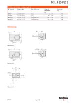 Hoja de datos MS...R 630/632 - 3